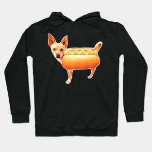 Funny Chihuahua Hot Dog Hoodie